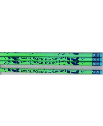 Books Rock the School Pencil