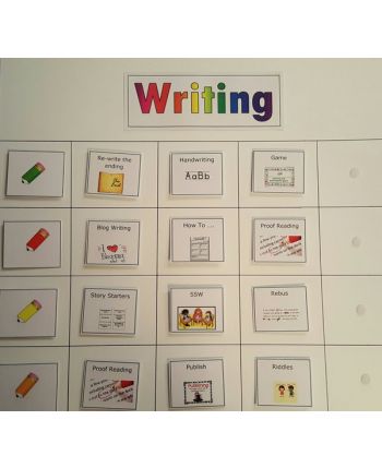 Writing Taskboard with Activity Cards