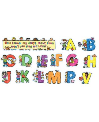Alphabet Kids Mini Bulletin Board Set CD110069