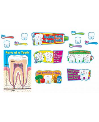 Healthy Teeth Mini Bulletin Board Set CD110090