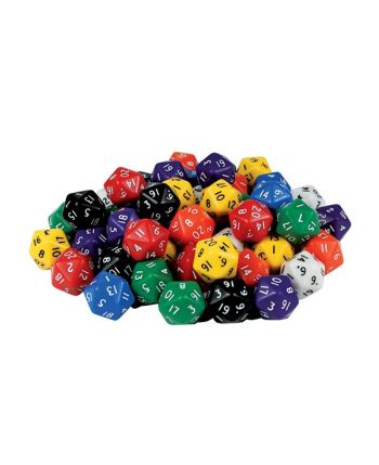 20 Sided Dice Pack of 5 - GA305/5