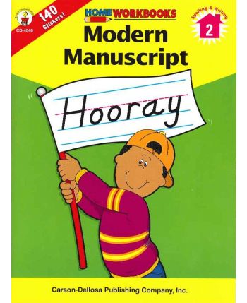 Home Workbook: Modern Manuscript (Gr 2) CD4540 