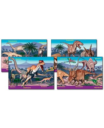 Dinosaurs Bulletin Board Set CD410001