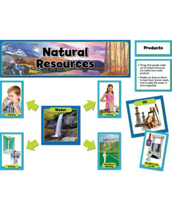Natural Resources Mini Bulletin Board Set CTP4702