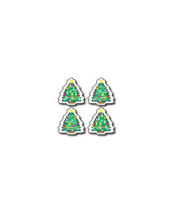 Christmas Trees Shape Stickers CD5226