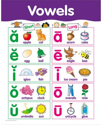 Vowels Chart CTP5677