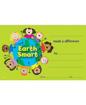 Pack of 30 'Earth Smart' Certificates CTP5897