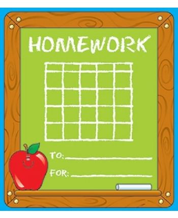 Mini Incentive Charts- Homework CD6132