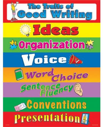 Traits of Good Writing Chart CD6292