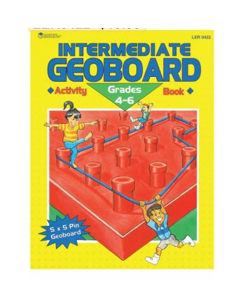 Intermediate Geoboard Activity Book Years 5-8 - LER0422