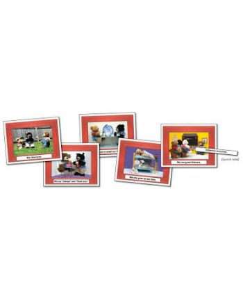 Manners Photographic Learning Cards KE845002 