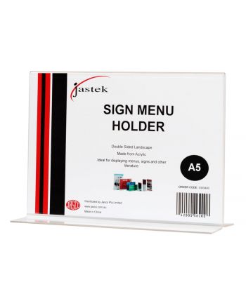 A5 Double Sided Sign Holder