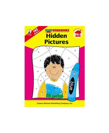 Home Workbook: Hidden Pictures (PK-1) CD4504 