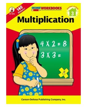 Home Workbook: Multiplication (Gr 3) CD4548 