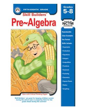 Skill Builders: Pre-Algebra Grades 5-8 - RBP0091