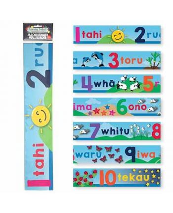 Te Reo Numbers Wall Border