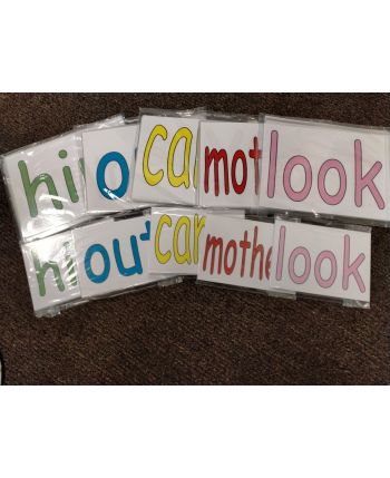 Word Wall / Dough Cards Laminated - Two Sizes Available