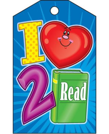 I Love to Read Award Tags CD101007