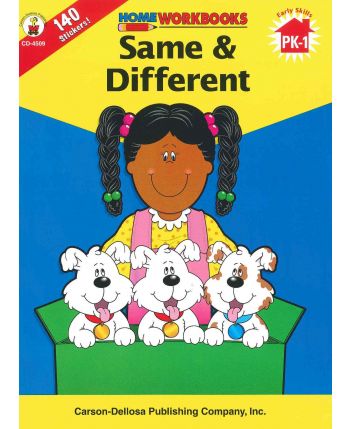 Home Workbook: Same and Different (PK-1) CD4509 