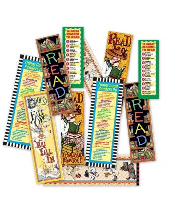 Bookmarks- Pack of 36 Assorted Bookmarks - TTMIX8