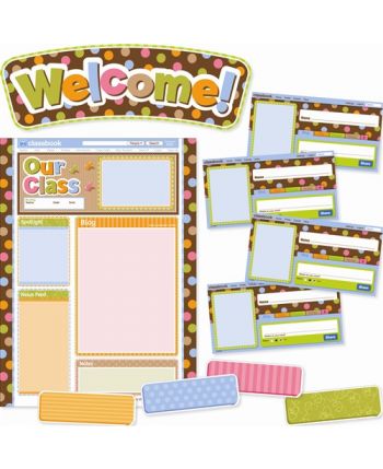 Classbook Welcome Bulletin Board Set CTP1486