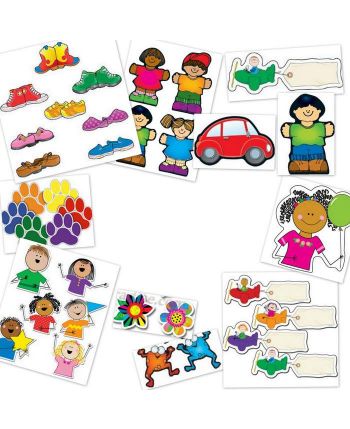 TTMIX5: Colourful Cut-outs Pack (36 Assorted)