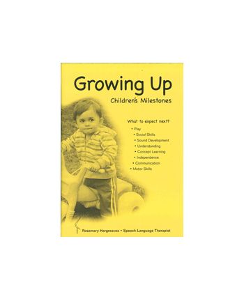 Growing Up - Children's Milestones Booklet