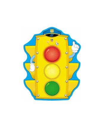 2-Sided Decoration - Stoplight CD4123