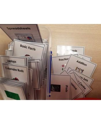 Maths Activity Cards for Taskboard