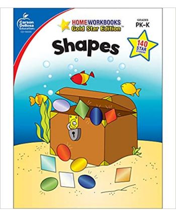 Home Workbook: Shapes - Gold Star Edition  (PK-K) CD104333