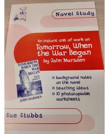 Novel Study: Tomorrow, When the War Began by Sue Stubbs